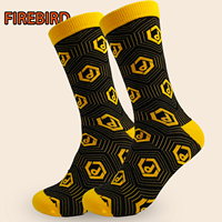 Chaussettes fantaisie en coton de haute qualité pour femmes, chaussettes de créateur personnalisées, chaussettes originales et cool pour hommes