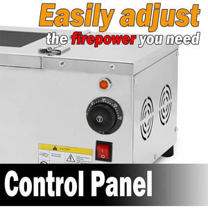 Horno Eléctrico Comercial para Pasteles de Chimenea NP24, Máquina para Hacer Conos Giratorios con Varillas Dobles para Trdelnik Auténtico y Conos de Helado - Product Image 6