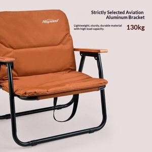 Kursi Lipat Aluminium untuk Luar Ruangan, Kursi Portabel untuk Berkemah, Kursi Portabel untuk Salon/Tindakan Medis, Kursi Penghangat - Product Image 3