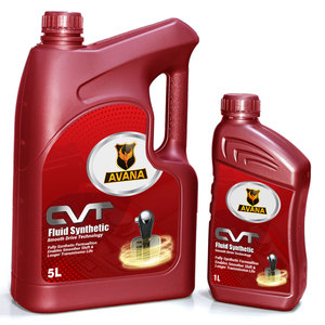Fluide de transmission automatique CVT Avana 8HP ATF certifié ISO 9001:2015, lubrifiant automobile spécifié, additifs à base d'huile rouge - Product Image 1