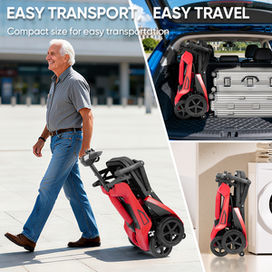 Patinete Eléctrico Plegable Portátil 985L con Cesta de Almacenamiento, Plegado con un Toque, Freno Automático Inteligente, Ideal para Compras y Entretenimiento - Product Image 1