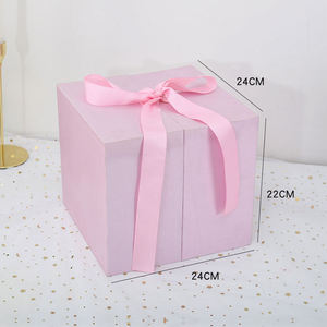 Caja Rígida con Rosa Eterna Infinita para Regalo del Día de la Madre o San Valentín, Forro de Esponja de Papel Kraft de 2 mm, Duradera, Inmortal, para Guardar por Siempre - Product Image 4