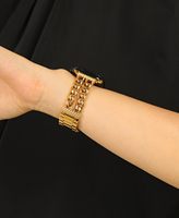 Correa de Acero Inoxidable 304 para Apple Watch para Mujer S11-S1 38 40 41 42 44 4546, Pulseras Elegantes para Apple Watch para Mujer