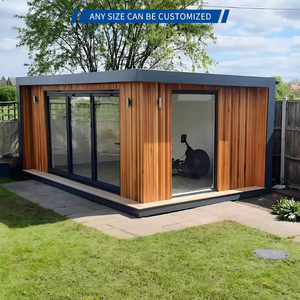 Truyền Thống Sang Trọng 8-Người Ngoài Trời Ướt Hơi Nước Tắm Hơi Rắn Gỗ Xây Dựng Máy Tính Bảng Điều Khiển Bếp Điện 6KW Biệt Thự - Product Image 3