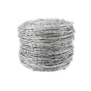 Farmgard 1320 Ft. L 12.5 Ga. <span class=keywords><strong>Fil</strong></span> <span class=keywords><strong>barbelé</strong></span> en acier galvanisé à 4 points - Product Image 1