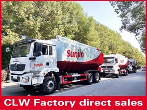 Camión de alimentación a granel Sinotruk HOWo 8x4 Euro 3 tanque Volumen 40cbm 20 toneladas Camión de alimentación de pollos en venta - Product Image 5