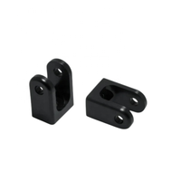 Support de fixation à étrier pour vérin hydraulique en acier inoxydable usiné CNC sur mesure