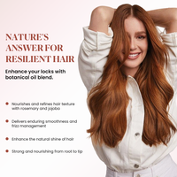 Huile capillaire BEIKE aux plantes, romarin et biotine pour massage du cuir chevelu, traitement favorisant la repousse des cheveux, prévention de la casse, nourrit les cheveux secs et les lisse.