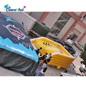 Trampoline Park Fly To The Sky gonflable palier cascade saut Airbag homme volant Blob Bag <span class=keywords><strong>jeux</strong></span> - Product Image 5