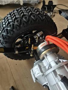 Elektrikli golf araba için elektrikli arka köprü aks motor transaxle EM fren PCD4 ile golf arabası hidrolik disk fren kaldırdı * 101.6 - Product Image 6