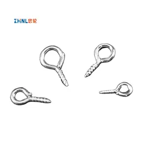 Customized Electrical Socket metal Parts high-quality galvanized goat's eye Small Tiny Eye screws Electrical Accessories