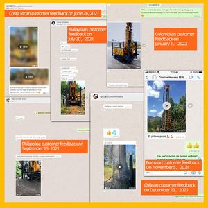 Top Ranking 100m 200m Borehole Water Wells <b>Drilling</b> Rigs Machines Equipment for Water Well - Product Image 6