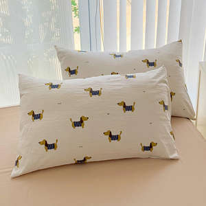 Ensemble de housse de couette à motifs imprimés très vendu, 100% polyester, literie de qualité hôtelière, édredon, ensemble de draps 4 pièces - Product Image 1