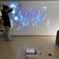 Nouveau Système d'Exposition de Composants Originaux et Services de Location de Projecteurs Interactifs Portables pour Piste de Danse