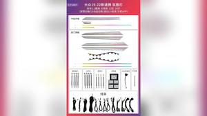 ไฟ LED 24 ดวง แบบดอทเมทริกซ์ สีแฟนทอม 12V สำหรับตกแต่งภายในรถยนต์ Sagitar ปี 2019-2022 โคมไฟสร้างบรรยากาศภายในแบบ 1:1 - Product Image 4