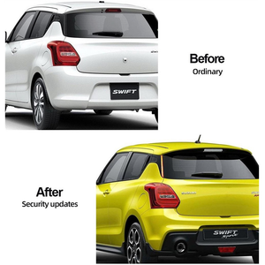 Feux arrière de voiture, réflecteur, lampe, arrière gauche et droite, pilier, feux de freinage rouges, DRL LED 2018 2019 pour <span class=keywords><strong>Suzuki</strong></span> <span class=keywords><strong>Swift</strong></span> - Product Image 4