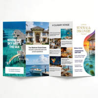 Service d'impression de flyers personnalisés A3 A4 A5 A6, menus de restaurant, livrets, affiches, brochures, dépliants, prospectus