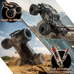 9309E 309E 1:18 Monster Truck RC Haute Vitesse 4x4 Moteur Brushless Batterie 7.4V Télécommande Proportionnelle 2.4G Voiture de Drift - Product Image 4