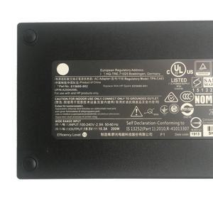 แหล่งจ่ายไฟ19.5V 10.3A 200W อะแดปเตอร์ AC สำหรับ <span class=keywords><strong>HP</strong></span> ZBook 17 G3 17 G4 TPN-CA03 928429-002 815680-002 835888-001 <span class=keywords><strong>OMEN</strong></span> <span class=keywords><strong>15</strong></span>-CE010TX - Product Image 3