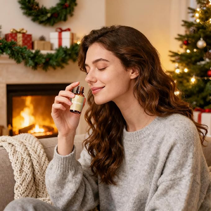 Meilleures ventes - Édition limitée de Noël - Huile parfumée <span class=keywords><strong>à</strong></span> la vanille, <span class=keywords><strong>à</strong></span> la cannelle, aux <span class=keywords><strong>épices</strong></span>, au chocolat et <span class=keywords><strong>à</strong></span> la cerise pour les fêtes <span class=keywords><strong>d</strong></span>'hiver - Coffret de 6 pièces - Product Image 3