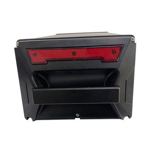 Scatola batteria posteriore bici elettrica in ABS con nucleo di blocco design rimovibile box batteria al litio per <span class=keywords><strong>e</strong></span>-bike - Product Image 2