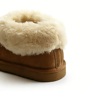 Pantofole da <span class=keywords><strong>Donna</strong></span> Marroni OEM/ODM all'Ingrosso, Fodera in Finta <span class=keywords><strong>Pelliccia</strong></span>, Morbido Rivestimento in Peluche, Suola Antiscivolo, <span class=keywords><strong>Scarpe</strong></span> Invernali da Casa - Product Image 3