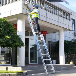 Ponteggio in alluminio per scale, scala combinata mobile in alluminio, torre di ponteggio telescopica multifunzionale <span class=keywords><strong>con</strong></span> sollevatore - Product Image 6