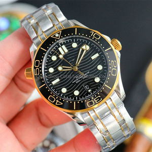 Orologio Meccanico da <span class=keywords><strong>Uomo</strong></span> di Alta Qualità, Classico, Luminoso, Subacqueo, Impermeabile, con Vetro Zaffiro e Cassa in <span class=keywords><strong>Acciaio</strong></span> Inossidabile, Automatico - Product Image 2