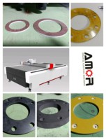 Machine de découpe à couteau oscillant pour matériaux en caoutchouc et joints élastomères