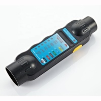 Testeur de prise de remorque SET 12 V 7 broches/13 broches remorquage lumière câblage câble Circuit prise testeur connecteur outil pour remorque de voiture