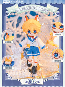 Vente en gros WanLeXunChao NAGI Animal Kids Series Illusory Realm Chronicles Figurines d'action Boîte mystère BJD pour collection de jouets et cadeaux - Product Image 2