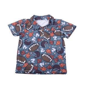 Pull à col montant personnalisé avec logo gratuit pour petite fille, chemise douce à col rabattu pour enfants en coton biologique - Product Image 1