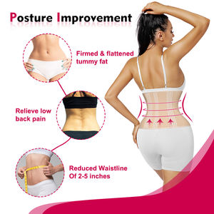 Corsés y corpiño de cuero para mujer, corsé adelgazante de cintura bajo el pecho, lencería con huesos de acero, <span class=keywords><strong>2022</strong></span> - Product Image 6