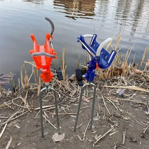 Support de canne à pêche bleu/<span class=keywords><strong>Orange</strong></span> pour support de canne à pêche bancaire Nylon renforcé au sol - Product Image 6