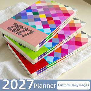 Nuevos Cuadernos Personalizados 2027, Agenda Espiral, <span class=keywords><strong>Organizador</strong></span> Diario, Semanal y Mensual, Libretas A5, Agenda, Planificador - Product Image 1