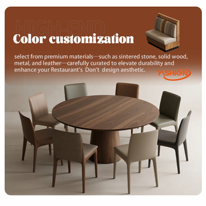Nuevas Llegadas 2025: Mesa y Silla Contemporáneas para Restaurante/Cafetería, Mesa con Tablero de Madera, Muebles para Restaurante/Cafetería - Product Image 5