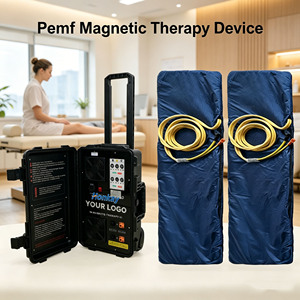 Máquina de Terapia PEMF Personalizable para Relajación Muscular de Cuerpo Completo, Mejora la Circulación, Máquina de Masaje PEMF para Humanos y Uso en Caballos - Product Image 1