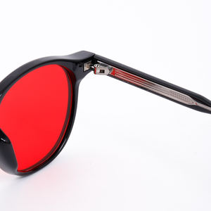 LMA 8631 Venta caliente 80% Anti luz azul de alta calidad hombre gafas TR90 + CP amarillo rojo naranja lentes mujeres gafas de sol clásicas - Product Image 3