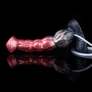 Big Sex Toy Online Shop Realistic Knotted Squirting <b>Dildo</b> Ejaculating Horse <b>Dildo</b> with Suction Cup Adult Sex Toy for Women - Product Image 5