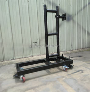 Supporto per Traliccio LED con Base in Lega di Alluminio Nero, Stand da 8 Piedi Certificato TUV CE, Leggero e Resistente - Product Image 1