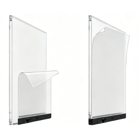 Pantalla LED Transparente Flexible P6.25, Pantalla Publicitaria LED Transparente Adhesiva para Interiores, para Tiendas y Exposiciones - Product Image 5