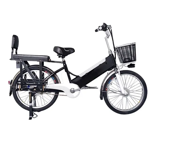 Ebike-bicicleta eléctrica urbana para mujer, bici de calle urbana, paso a través de la carretera, para chicas