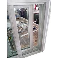 Fenêtres UPVC à prix avantageux avec verre Low-E, fenêtres coulissantes en PVC résistantes aux ouragans