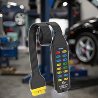 Caja de detección de protocolo de diagnóstico de coche OBD de 16 Pines, de 45cm Cable, Analizador de motor de 16 núcleos, herramientas de diagnóstico de potencia de detección de señal