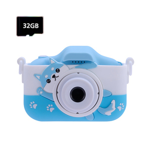 Câmera Digital Infantil <span class=keywords><strong>Mini</strong></span> 1080P HD com Sensor CMOS, MicroSD, MP3, Tela de 2.0 polegadas, Brinquedo Educacional Portátil e Presente para Crianças com Filtro - Product Image 3