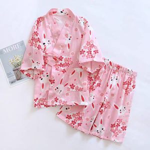 Pijama Kimono Japonés <span class=keywords><strong>de</strong></span> Gasa Doble Capa <span class=keywords><strong>de</strong></span> Algodón Puro para Niñas, <span class=keywords><strong>Bata</strong></span> <span class=keywords><strong>de</strong></span> <span class=keywords><strong>Baño</strong></span> y Ropa <span class=keywords><strong>de</strong></span> Sauna para Bebés - Product Image 5