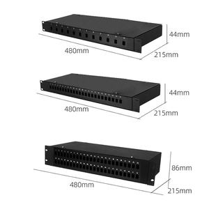 Boîte de câble à fibre optique <span class=keywords><strong>4</strong></span>/8/12/24 ports 48 cœurs LC/SC Cadre de distribution de borne carrée pour équipement à fibre optique FTTH <span class=keywords><strong>3G</strong></span> - Product Image 4