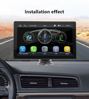 Portable 9 pouces autoradio MP5 lecteur HD écran tactile sans fil Carplay Android Auto miroir lien Bluetooth autoradio