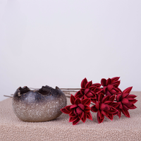 Pabrik Huhuan Bunga Bauhinia Asli Berkualitas Tinggi Buatan Tangan Alami Terawetkan dari Kayu Lotus, Bunga Kering Asli untuk Dekorasi Rumah Zen, Pernikahan, dan SPA