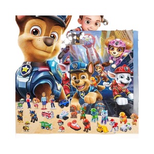 Día <span class=keywords><strong>de</strong></span> Navidad Vinilo Juguetes Agujero Diversión 24 días Cuenta regresiva Sorpresa Unisex Navidad Vacaciones Regalo Caja ciega - Product Image 4
